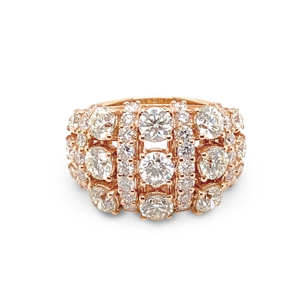 Rose Gold Diamond Ring