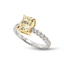 Load image into Gallery viewer, Yellow Diamond Promise Ring
