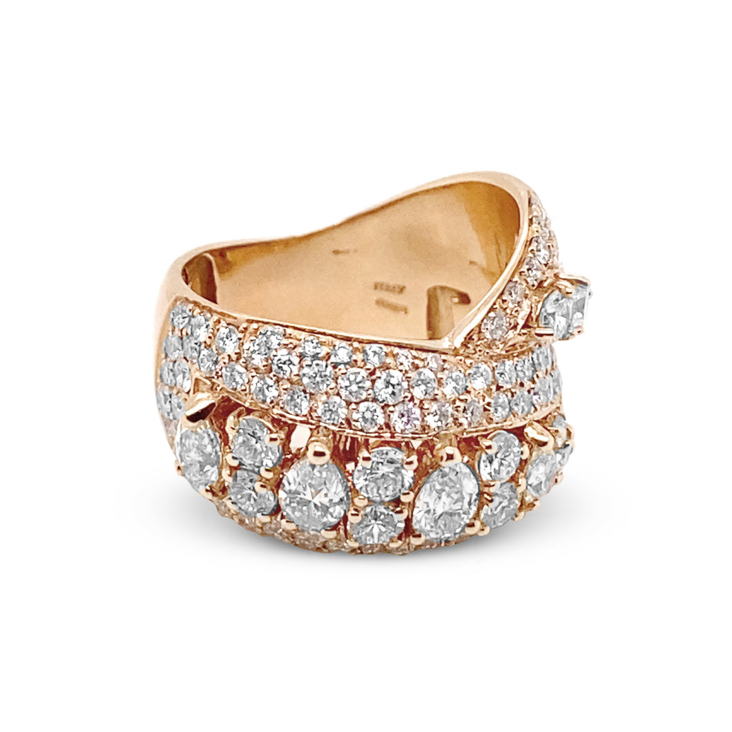 Rose Gold Diamond Ring